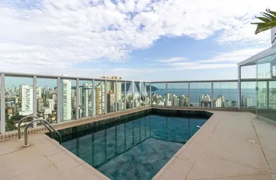 Apartamento cobertura 03 suítes no boqueirão em santos