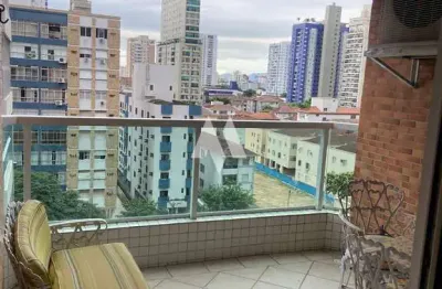 Apartamento alto padrão na quadra da praia de santos