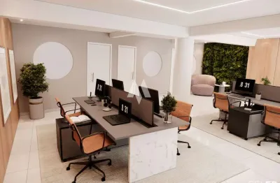 Sala comercial à venda na Praça dos Andradas, Centro, Santos