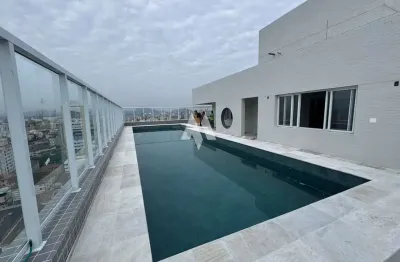 Apartamento em boqueirão, 1 dormitório, 1 vaga, lazer completo - santos/sp