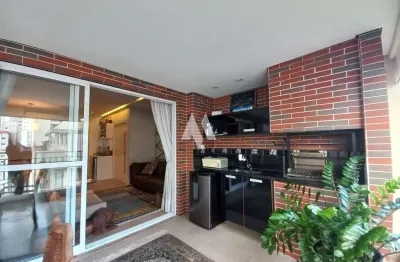 Apartamento com 3 quartos/suítes, varanda gourmet e lazer à venda na vila rica/boqueirão - santos/sp