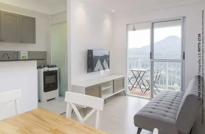Apartamento novo porteira fechada à venda! nova cintra em santos. 2 dormitórios e lazer completo.