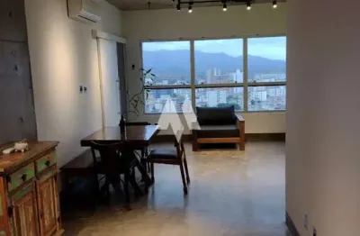 Apartamento com 1 quarto à venda na Rua Castro Alves, Embaré, Santos