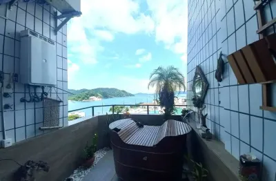 Apartamento duplex com 2 dormitórios vista mar à venda na ponta da praia - santos