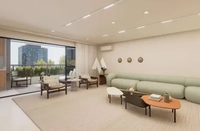 Apartamento alto padrão com 4 quartos/suítes e 4 vagas à venda na vila rica/boqueirão - santos/sp