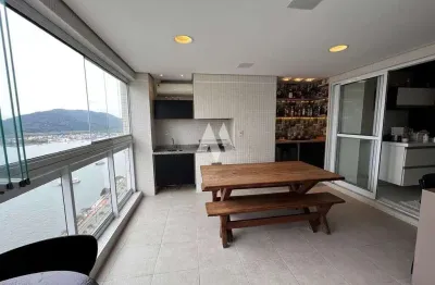 Apartamento  com vista mar 3 suites na ponta da praia em santos
