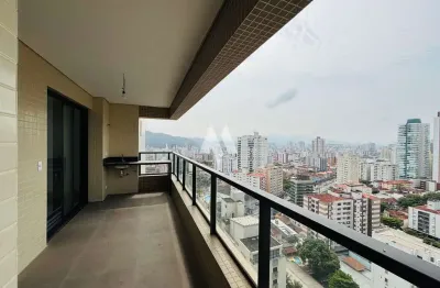 Apartamento à venda com 2 dormitórios e vaga demarcada em josé menino, santos/sp