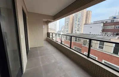 Apartamento à venda com 2 dormitórios e vaga demarcada em josé menino, santos/sp