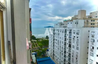 Apartamento com vista para o mar no embaré – 1 dormitório