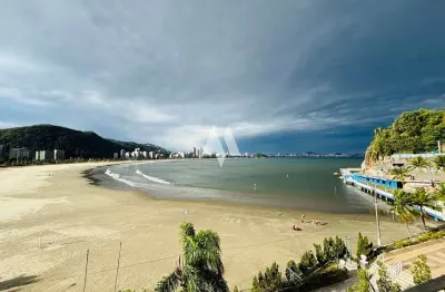 Apartamento à venda de 4 dormitórios com vista mar - itararé / são vicente