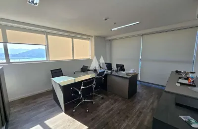 Sala comercial valongo para locação, 4 salas unificadas, 4 vagas
