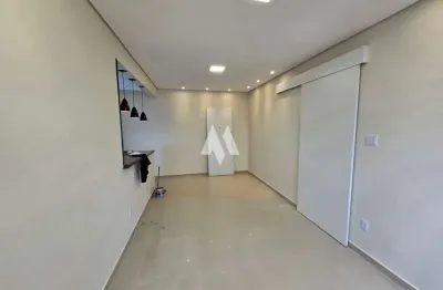 Apartamento no marapé venda 2 dormitórios, totalmente reformado, garagem fechada