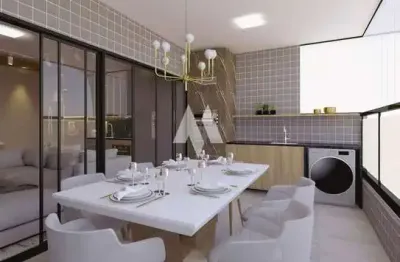 Obras aceleradas - apartamento de 2 dormitórios sendo 1 suíte em santos