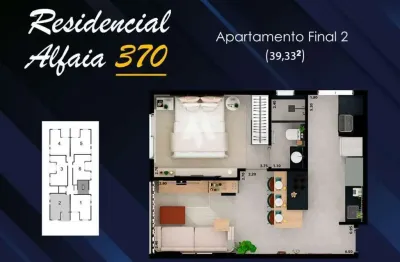 Apartamentos à venda em construção com 1 dormitório e lazer completo no bairro embaré em santos/sp