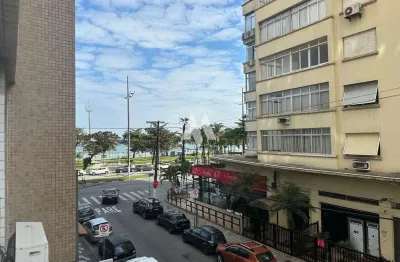 Apartamento à venda na aparecida com vista parcial do mar!