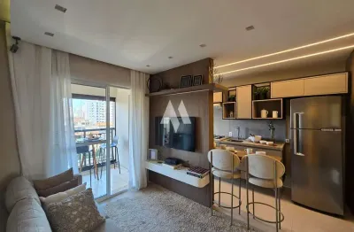 Apartamento em marapé, santos/sp -apartameto decorado - 2 dormitprios, 1 suíte