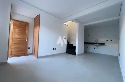 Casa nova com 2 dormitórios 2 suítes -  marapé  em santos