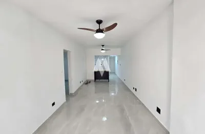 Apartamento à venda com 2 dormitórios totalmente reformado e excelente localização na ponta da praia em santos/sp