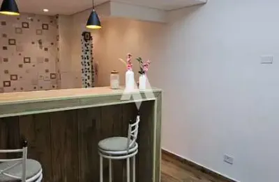 Apartamento à venda com 1 dormitório totalmente reformado na ponta da praia em santos/sp