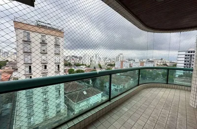 Apartamento com 3 quartos e 3 banheiros à venda, 150 m²  - embaré/santos