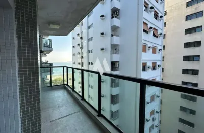 Apartamento à venda com 3 dormitórios, vista mar e lazer no boqueirão em santos/sp