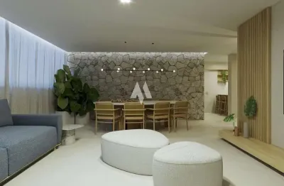 Apartamento alto padrão com 3 suítes e 2 vagas à venda na vila rica/boqueirão - santos/sp