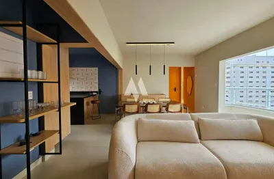 Apartamento mobiliado e reformado 3 quartos 1 vaga à venda no boqueirão - santos/sp