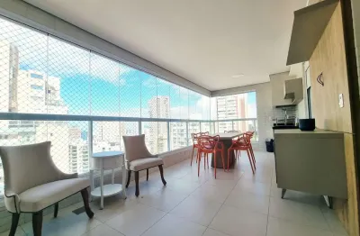 Apartamento em andar alto com 3 suítes e vista livre a venda no boqueirão em santos
