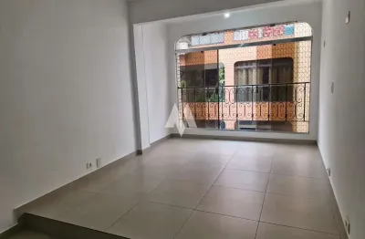 Apartamento 2 dormitórios para venda andar alto com varanda e vaga coberta Ponta da Praia Santos SP