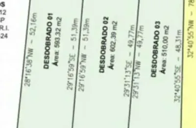 Terreno à venda na Rua Ângelo Maringoni, Vila Aviação, Bauru