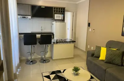 Apartamento para aluguel residencial caires um dormitório mobiliado