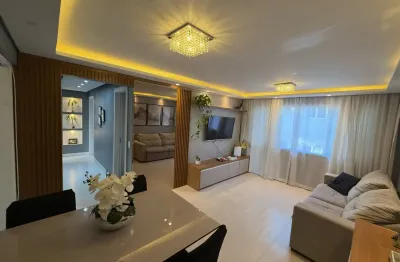 Apartamento de 3 quartos mais uma dependência (escritório), bacacheri 