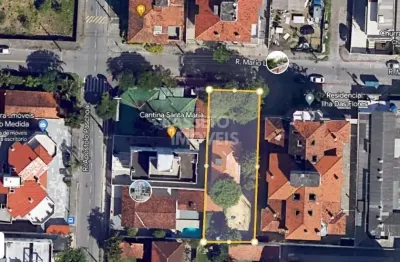 Terreno à venda na rua mário lacombe, 646, canasvieiras, florianópolis por r$ 3.710.000