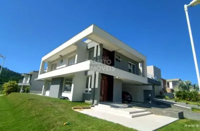 Casa em condomínio fechado com 4 quartos à venda na rodovia armando calil bulos, 22, ingleses do rio vermelho, florianópolis por r$ 4.523.000