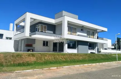 Casa em condomínio fechado com 4 quartos à venda na rodovia armando calil bulos, 22, ingleses do rio vermelho, florianópolis por r$ 4.520.000