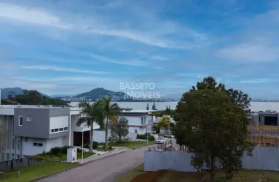 Terreno em condomínio fechado à venda na rodovia haroldo soares glavan, 1760, cacupé, florianópolis por r$ 3.700.000