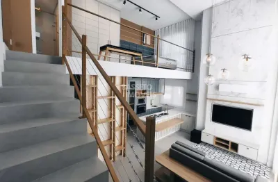 Loft com 1 quarto à venda na avenida júlio d'acia barreto, 1, carvoeira, florianópolis por r$ 954.459