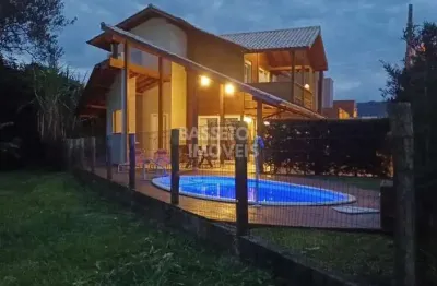 Casa em condomínio fechado com 3 quartos à venda na estrada cristóvão machado de campos, 227, vargem grande, florianópolis por r$ 1.390.000