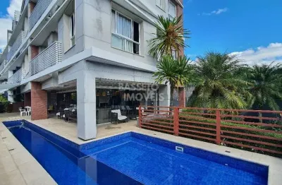 Cobertura com 2 quartos à venda na rua das piraúnas, 1644, jurerê internacional, florianópolis por r$ 1.200.000