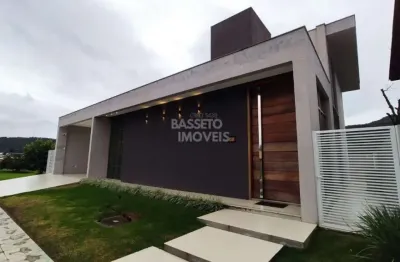 Casa em condomínio fechado com 4 quartos à venda na estrada cristóvão machado de campos, 2270, vargem grande, florianópolis por r$ 2.475.000