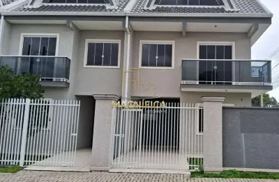 Casa com 3 quartos à venda na rua mário gasparin, sítio cercado, curitiba, 130 m2 por r$ 650.000