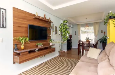 Casa com 3 quartos à venda na rua engenheiro luiz augusto leão fonseca, 90, santa cândida, curitiba, 114 m2 por r$ 649.900