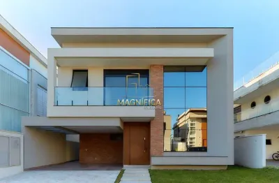 Casa em condomínio fechado com 4 quartos à venda na rua brasílio josé betezek, 105, são braz, curitiba, 308 m2 por r$ 3.749.000