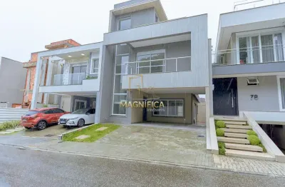 Casa em condomínio fechado com 4 quartos à venda na rua maria luiza bazzani natal, 381, uberaba, curitiba, 281 m2 por r$ 2.670.000