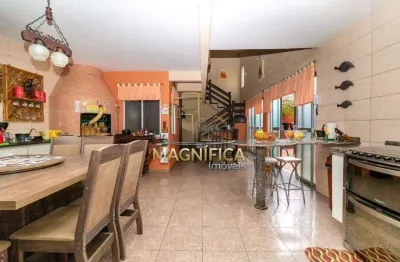 Casa com 4 quartos à venda na rua amazonas de souza azevedo, 428, bacacheri, curitiba, 398 m2 por r$ 1.300.000