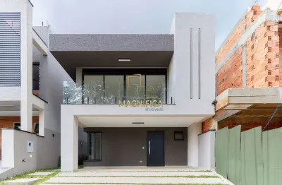 Casa com 4 quartos à venda na rua irma schreiner maran, 370, santa cândida, curitiba, 190 m2 por r$ 1.199.000