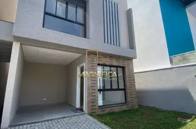 Casa em condomínio fechado com 3 quartos à venda na rua josé wosch sobrinho, 25, tingui, curitiba por r$ 940.000