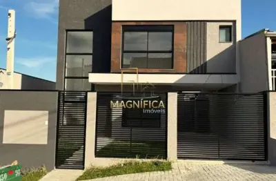 Casa com 3 quartos à venda na rua frei egídio carlotto, 590, cidade industrial, curitiba, 156 m2 por r$ 820.000