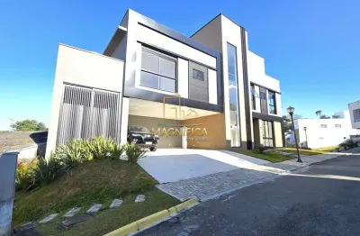 Casa em condomínio fechado com 4 quartos à venda na rua ângelo domingos durigan, 229, cascatinha, curitiba, 351 m2 por r$ 2.890.000
