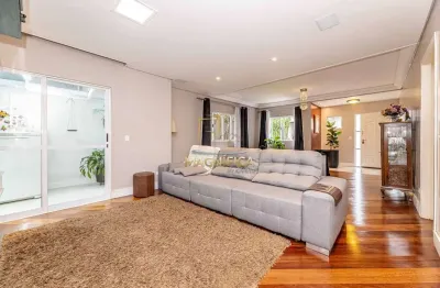 Casa em condomínio fechado com 4 quartos à venda na rua acelino grande, 651, santa felicidade, curitiba, 256 m2 por r$ 1.650.000
